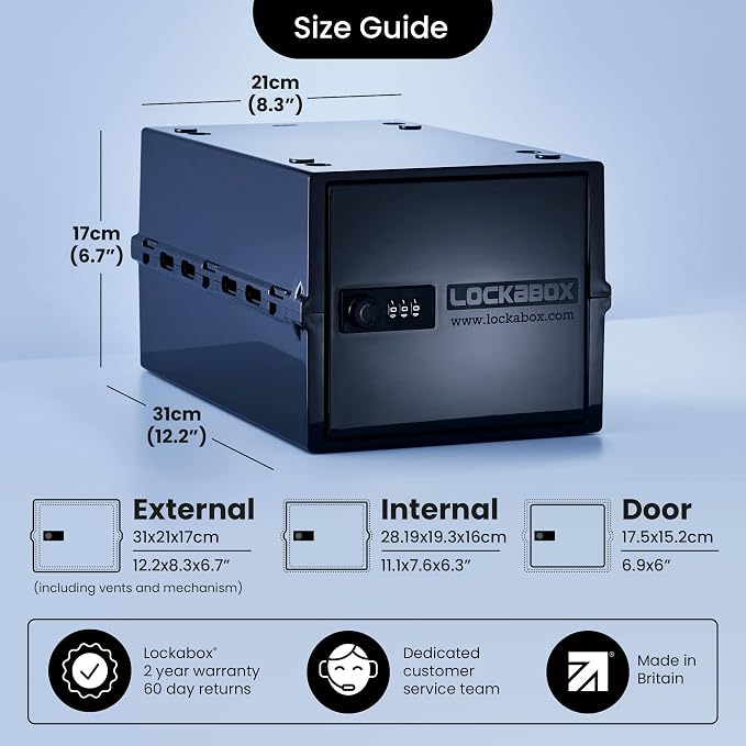 Lockabox One™ | Compact and Hygienic Lockable Storage Box - Image 4