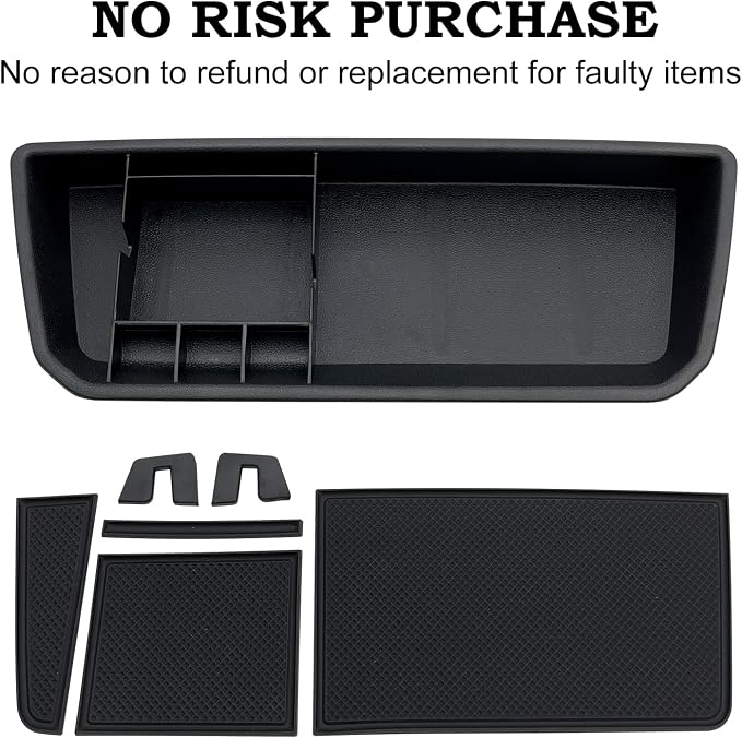 Center Console Organizer fit for VW Atlas and Cross Sport 2018 2019 2020 2021 - Image 7