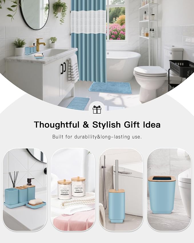 Bathroom Accessories Set, 24 Pieces Bathroom Accessory Set - Image 7