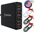 Upgraded 240W 8 Ports GaN Charger, USB Charging Hub, USB-C Charging Hub by Multixel