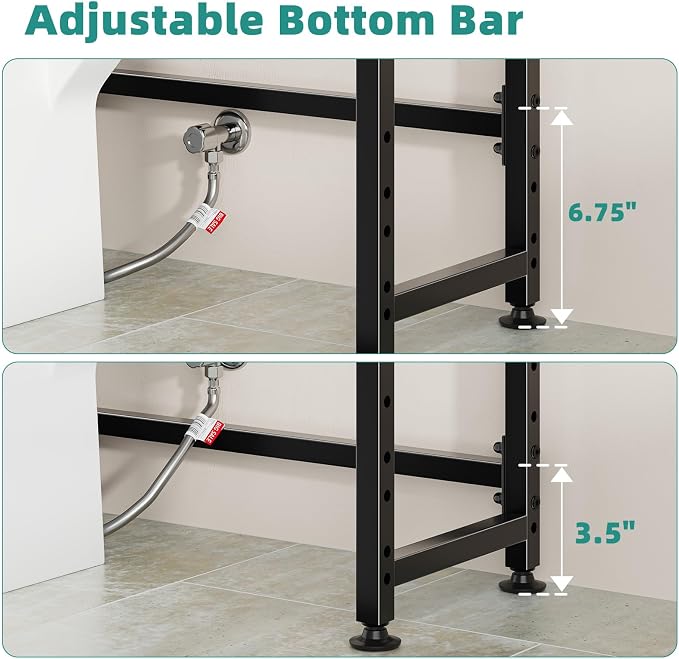 Simple Trending 8 Tier Over The Toilet Storage - Image 5