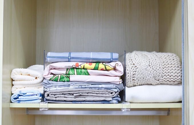 CY craft Shelf Dividers for Closets, 2 Pieces - Image 2