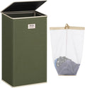 SOLEDI Laundry Hamper with Lid 100L Large & Tall Collapsible Laundry Basket by SOLEDI