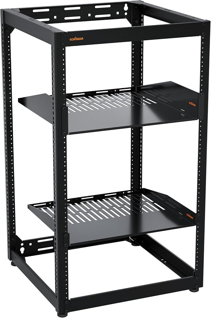 ECHOGEAR 20U Open Frame Rack for Servers & AV Gear by ECHOGEAR
