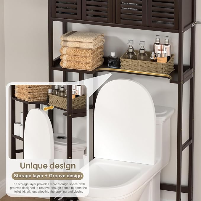Over The Toilet Storage Cabinet - Image 5