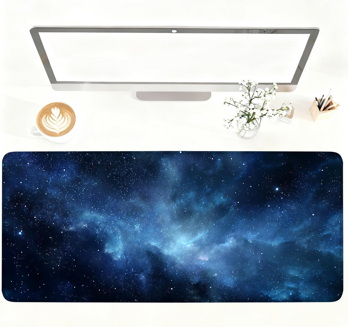 Galaxy Mouse Pad – Large Extended Desk Mat 35.43 x 15.75 in – Deep