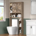 Winkalon Over The Toilet Storage Cabinet with 2 Barn Doors and