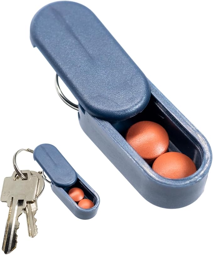 Magnetic Keychain Pill Holder by PillPod