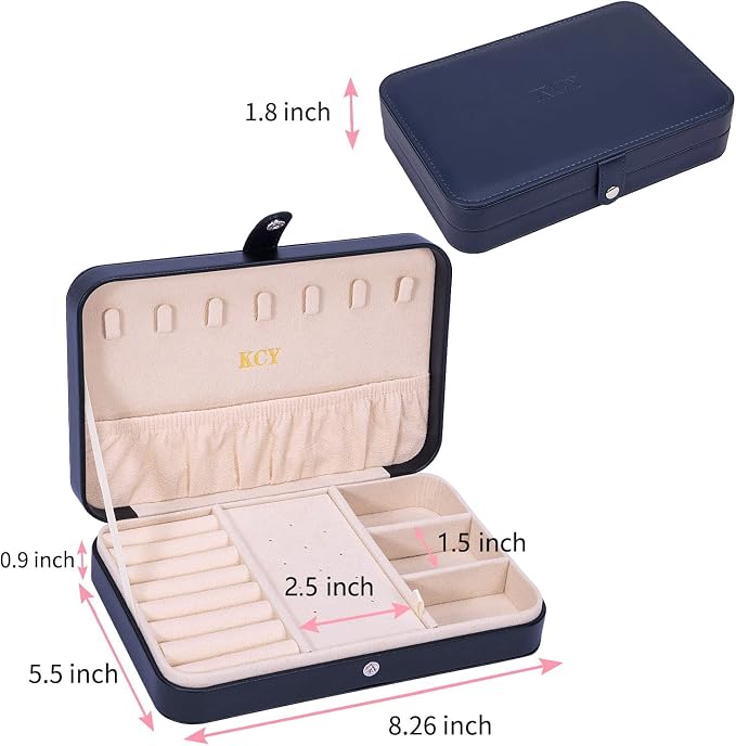 KCY Travel Jewelry Organizer Box - Image 4