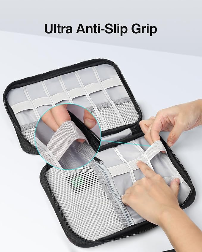Luxtude Cord Organizer Travel, Cable Organizer Bag, Portable Electronics - Image 4