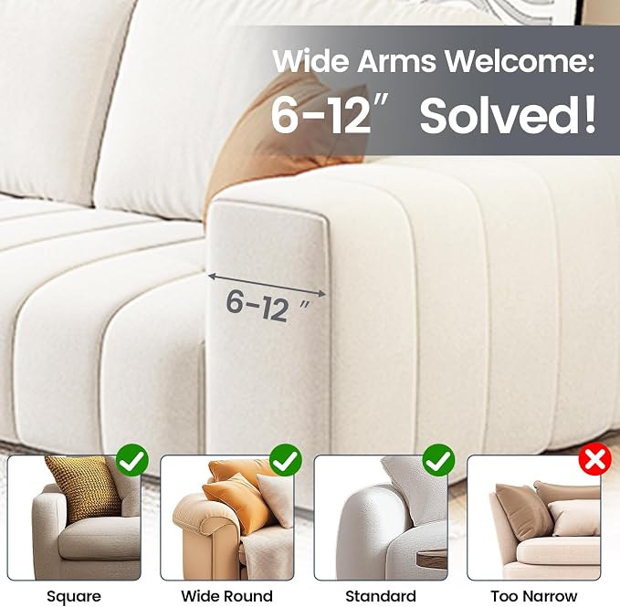 Couch Cup Holder Tray, Silicone Sofa Armrest organizer - Image 5