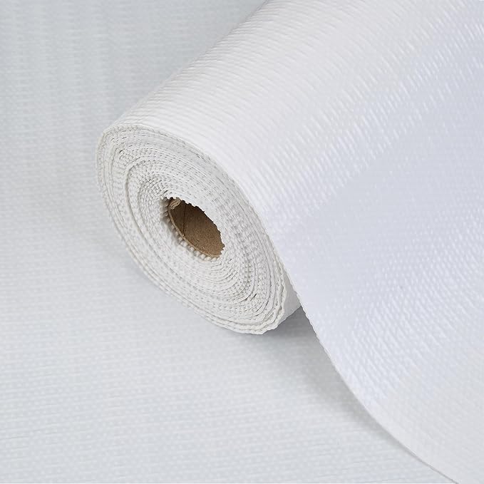 Drawer Shelf Liner for Kitchen Cabinets Non Adhesive, Slip Resistant Shelf by TheBaDaz