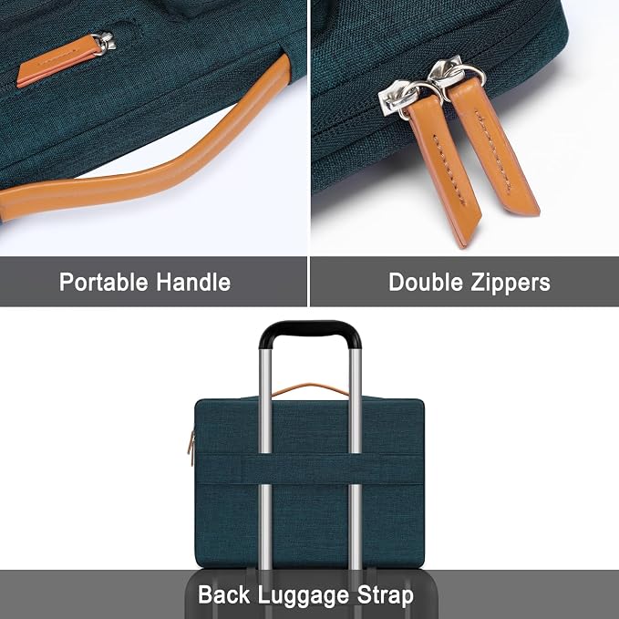 MOSISO 360 Protective Laptop Case 13 inch, 13 inch Laptop Sleeve Compatible - Image 4