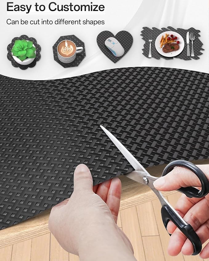 Shelf and Drawer Liner for Kitchen Cabinet, Non-Adhesive 24in x 360in - Image 6