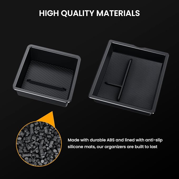 3PCS Center Console Organizer Tray - Image 7