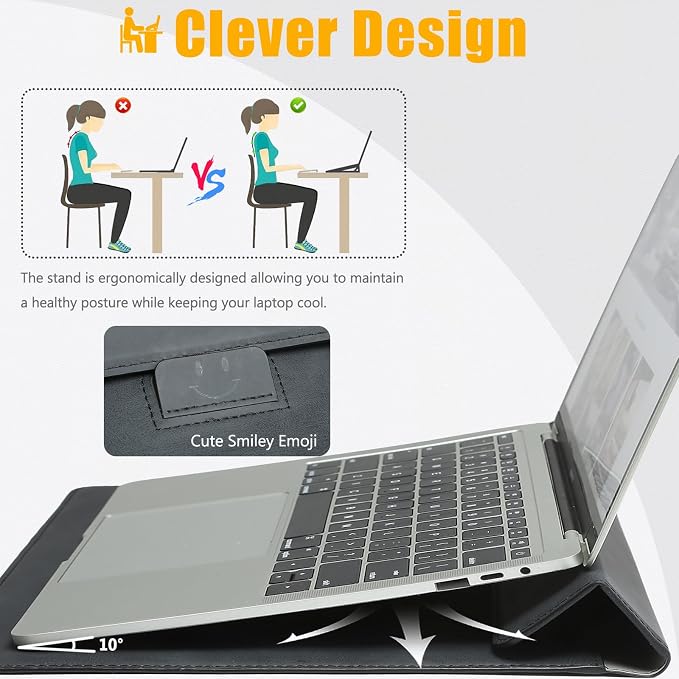 HYZUO 13.3-14 Inch Laptop Sleeve Case - Image 2