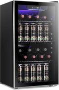 Antarctic Star 26 Bottle 130 Can Wine Cooler/Cabinet Beverage Refrigerator Mini by AntarcticStar
