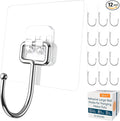 GLUIT Adhesive Large Wall Hooks by GLUIT