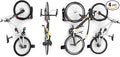 TORACK BIKEPAL No Lifting Swivel Bike Racks, Space Saving Wall Mounted Bike by TORACK