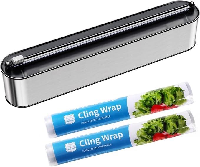 Aluminum Foil & Plastic Wrap Dispenser by Quasziwa