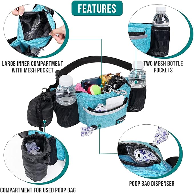 PetAmi Dog Fanny Pack, Treat Pouch - Image 3