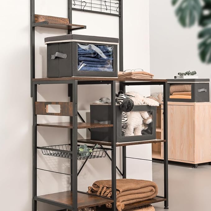 Stackable Storage Bins with Lids - Image 5