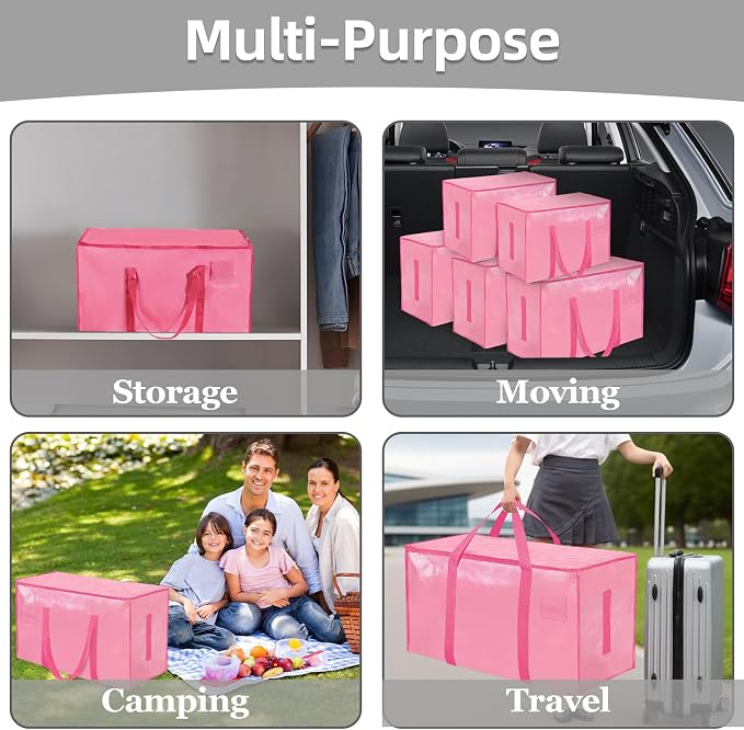 6 Pack-Extra Large Heavy Duty Moving Bags - Image 7