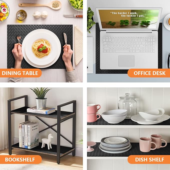 Shelf Liners for Kitchen Cabinets Refrigerator Liners Waterproof & Oil-Proof - Image 6