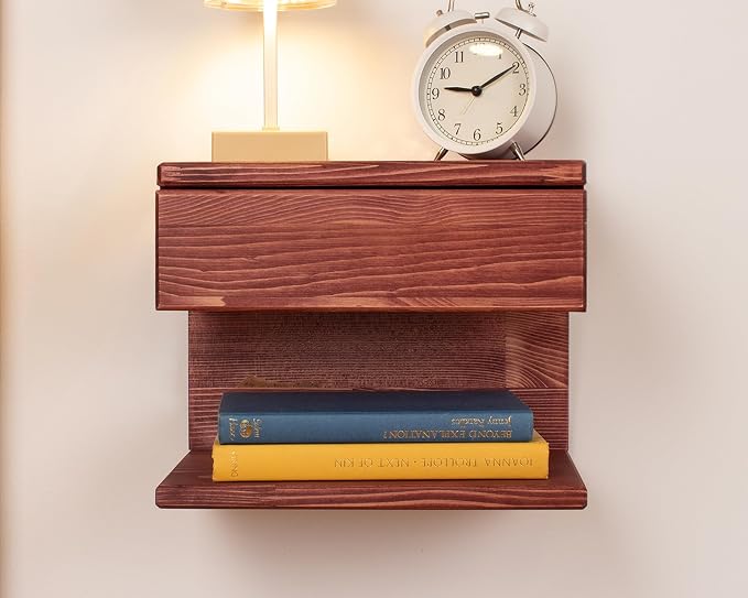 Floating Nightstand Side Accent or End Table - Image 5