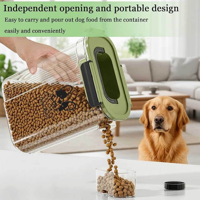 Dog Cat Food Storage Container, Pet Food Storage Bin - Image 3