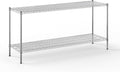 21" Deep x 72" Wide x 34" Height Wire Shelving Kit | 2-Tier | NSF Commercial by Regal+Altair