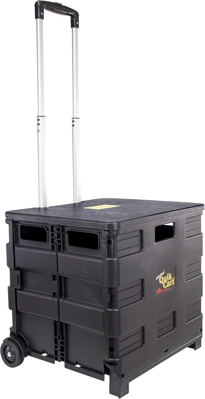 dbest products Quik Cart Collapsible Rolling Crate on Wheels by dbestproductsInc