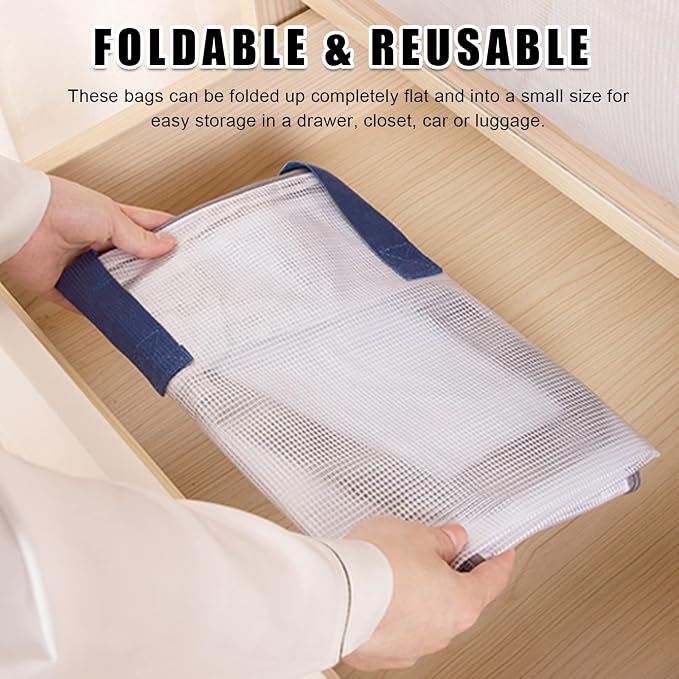 Clear Storage Bags with Zipper, 75L Extra Large Capacity - Image 4