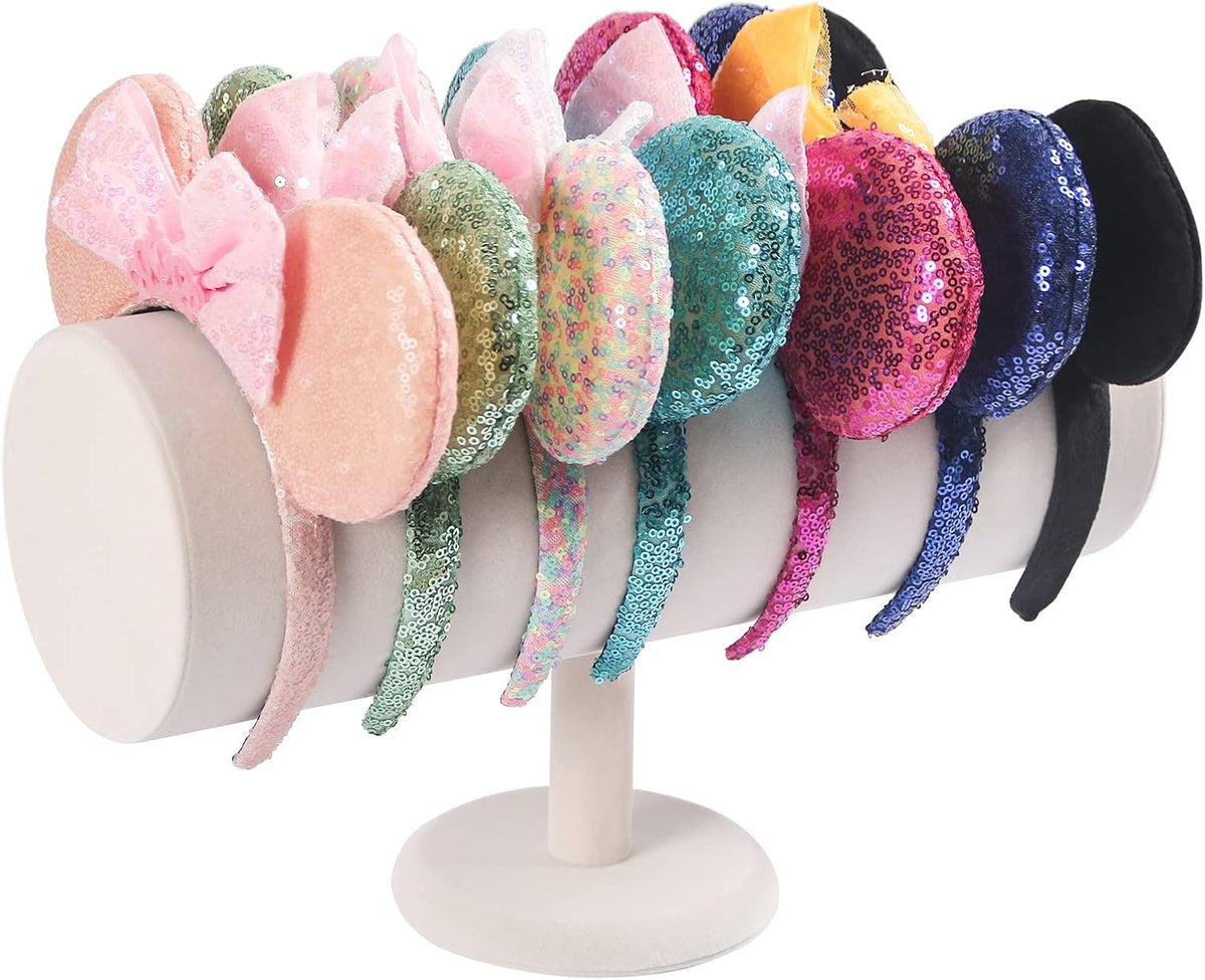 ByKen T-bar Headband Holder Organizer,Hair Band Ear Jewelry