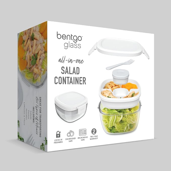 Bentgo Glass All-in-One Salad Container - Image 7