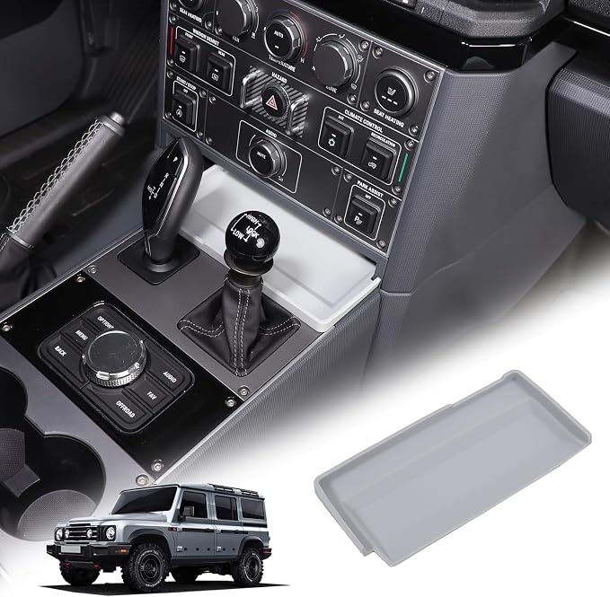 Gear Shift Center Console Front Tray Organizer Compatible by Tumukiw