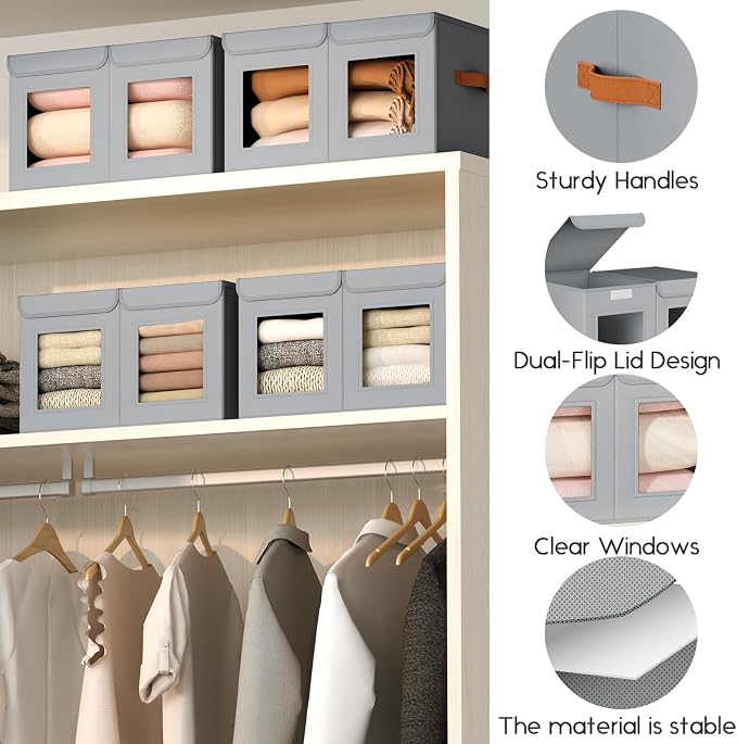 Large Closet Storage Bins - Image 2