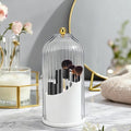 Toothbrush Holder with Cover, 360 Rotating Dust-proof Toothbrush Holder 3 Slots by BSDLZCH