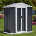 Outdoor Sheds 5FT x 3FT Outdoor Storage, Metal Anti-Corrosion Utility Tool House by Unknown