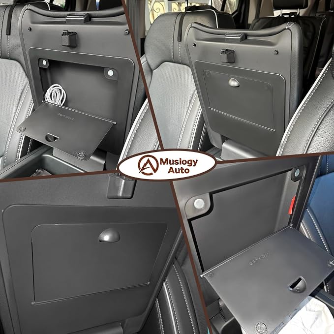 Muslogy 2PCS Center Console Organizer & Hidden Storage Box Compatible - Image 2