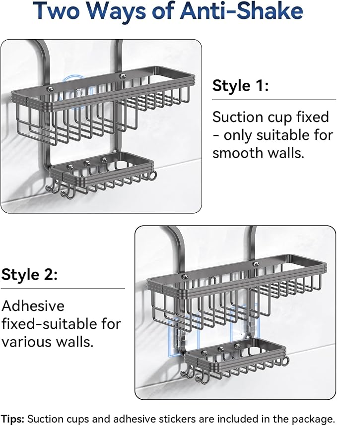 YASONIC Shower Caddy Hanging - Image 6