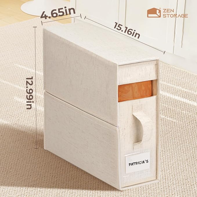 8Pack Linen Sheet Organizers for Linen Closet - Image 3
