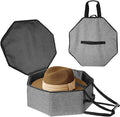 Boczif Hat Storage Box for Women and Men, Hat Storage bag for Travel Collapsible by Boczif