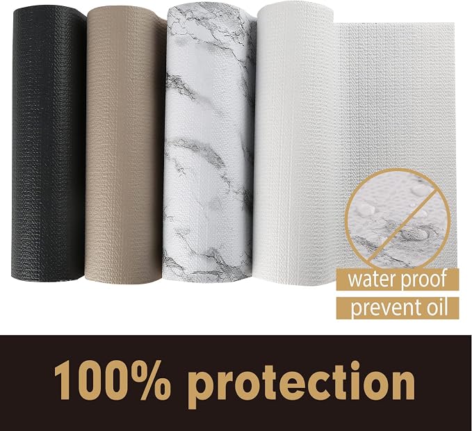 Drawer and Shelf Liner 12 in x 10 FT, Non Adhesive Water Resistant, Easy Clean - Image 7