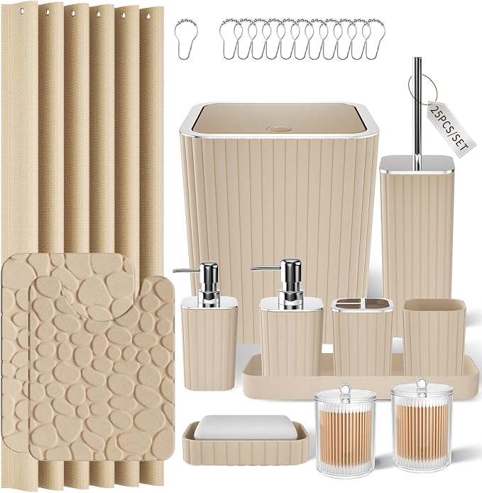 Bathroom Accessories Set by BetterbathroomwithXLHOME