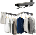 SVELTHOME Clothes Drying Rack Wall Mounted, Foldable Laundry Drying Rack by Unknown