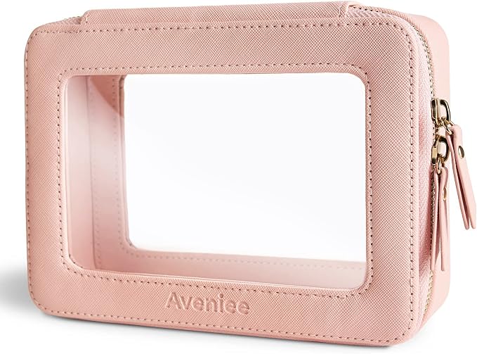 Aveniee Clear Makeup Bag Organizer, Large Travel Toiletry Bag by Aveniee
