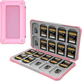 Memory Card Case with 40 Slots for 20 Micro SD SDXC SDHC TF Cards and 20 SD by Anyskill