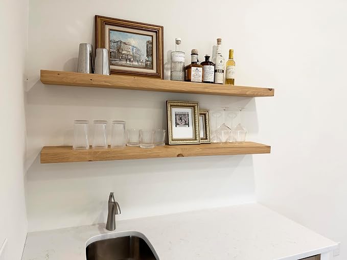 joelsantiques - 48 Inch Wooden Floating Shelves - Image 8