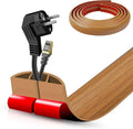 Floor Cord Cover Self Adhesive Cord Hider, 20FT Cable Management, Extension by DBHXXMB-HH